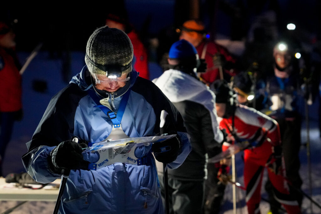 A group of athletes competing in athletic event sports with helmet