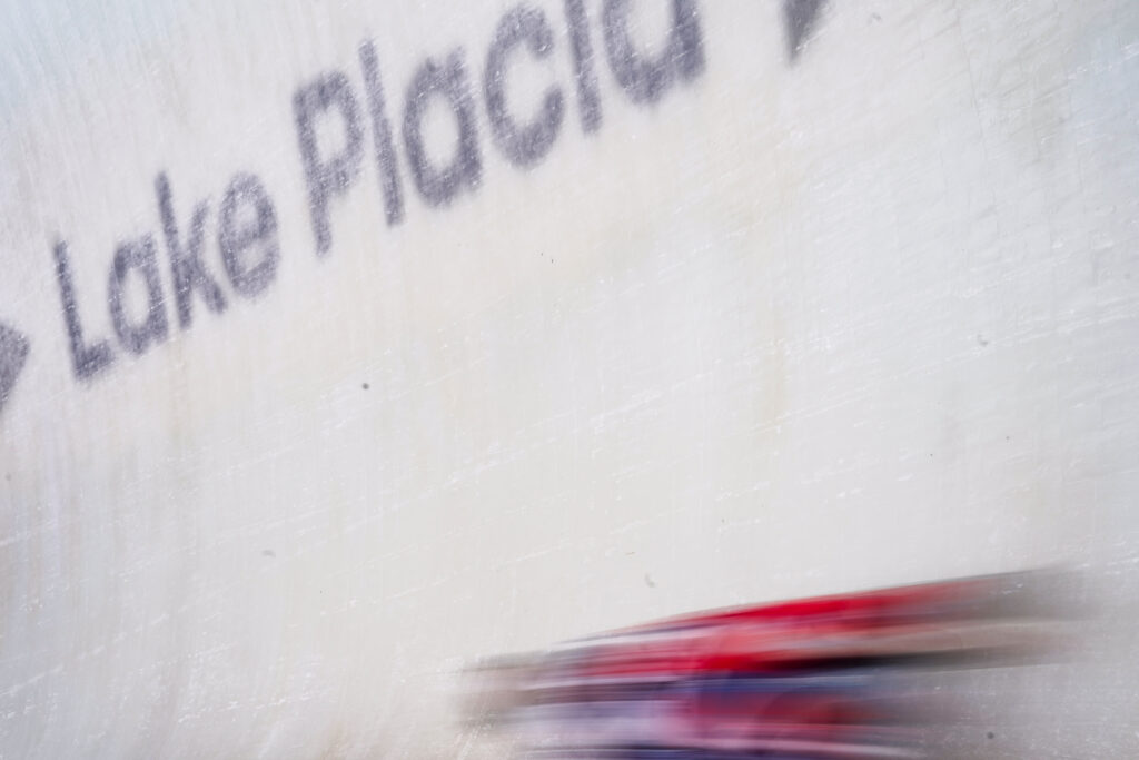 Athletes competing in athletic event sports