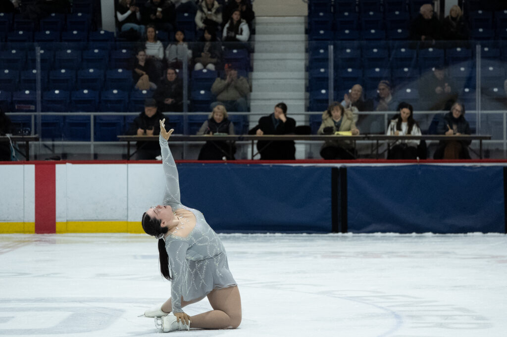 A group of athletes competing in athletic event sports