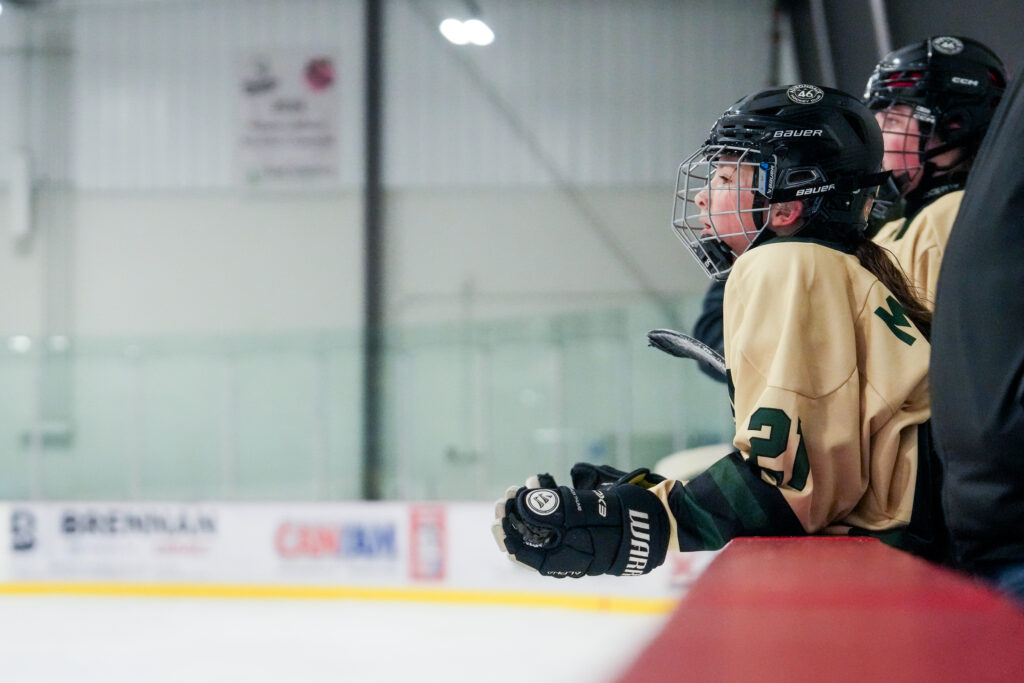 A group of athletes competing in athletic event sports with helmet