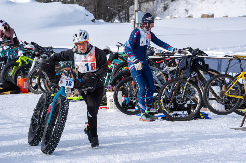 A group of athletes competing in athletic event sports with helmet